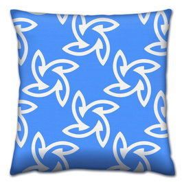 Aberto Design Cojín Multicolor 43 x 43 cm